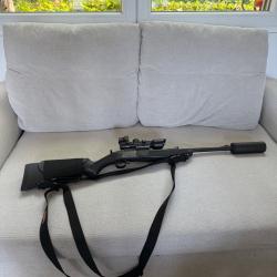 Carabine 270 win Bergara scout + lunette + silencieux et tr&eacute;pied
