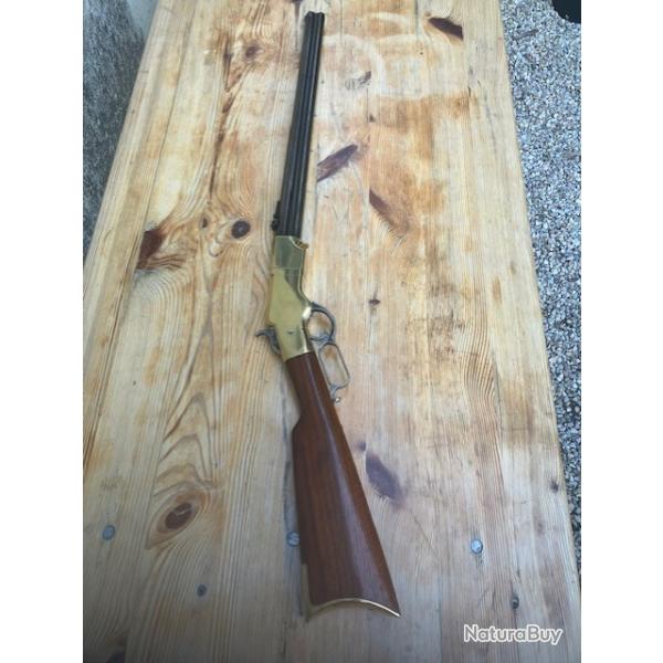 Rare Carabine Uberti Henry en 44-40 WCF canon de 22 pouces - CAT C