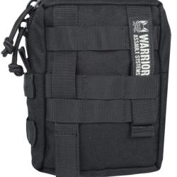 Poche utilitaire/medic noire WARRIOR ASSAULT SYSTEMS pour gilet tactique