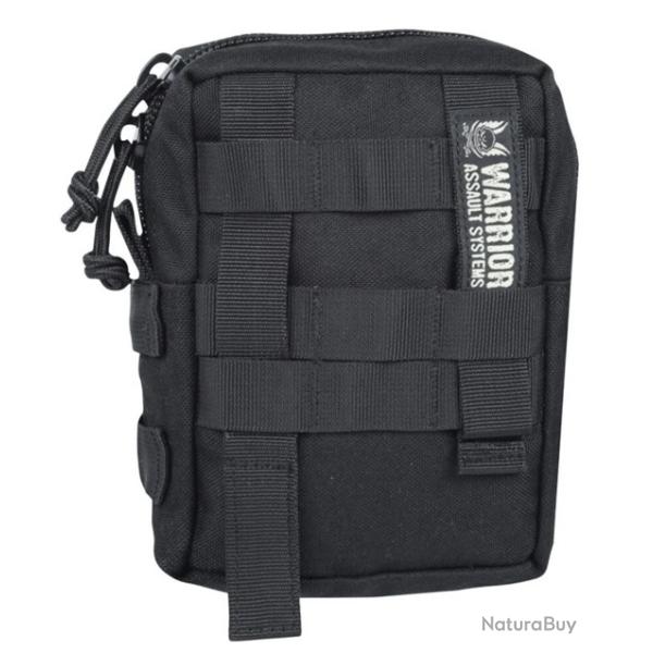 Poche utilitaire/medic noire WARRIOR ASSAULT SYSTEMS pour gilet tactique