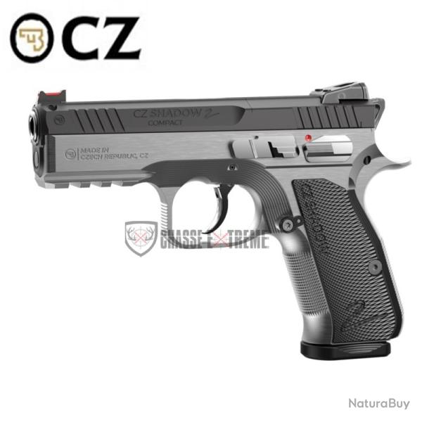 Pistolet CZ Shadow 2 Compact Industrial Noir Cal 9�19