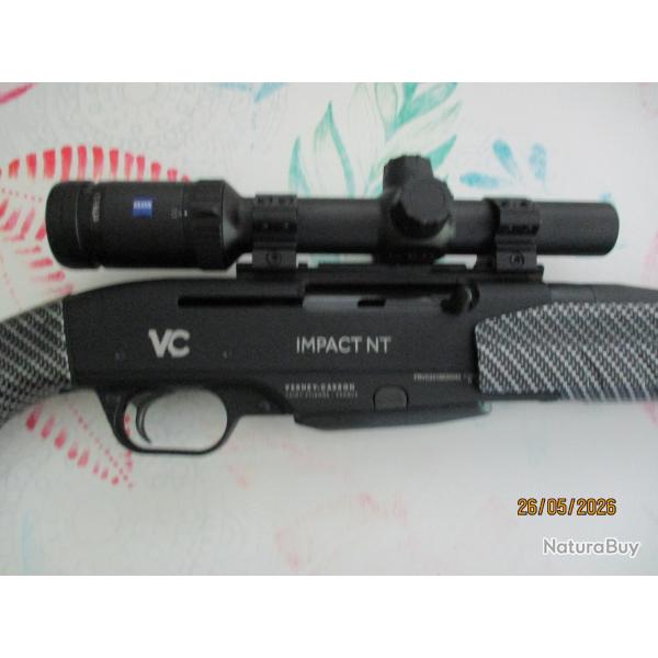 Vends Verney-Carron impact NT Karbon, canon flut�, filet�,frein de bouche,busc, r�glage, 30/06