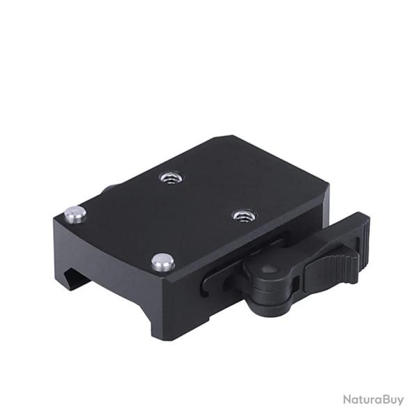 Montage rail picatinny attache rapide QD pour red dot RMR Holosun