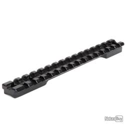 Rail Picatinny en acier tremp&eacute; pour  REMINGTON 700 LONG/HAENEL JAEGER 10/SAUER 101 - CONTESSA 30 MOA