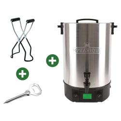 Kit st&eacute;rilisateur + pince + ouvre bocal pour conserves maison