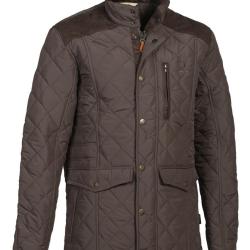 Veste matelass&eacute;e Percussion Stalion - Marron fonc&eacute; - 4XL