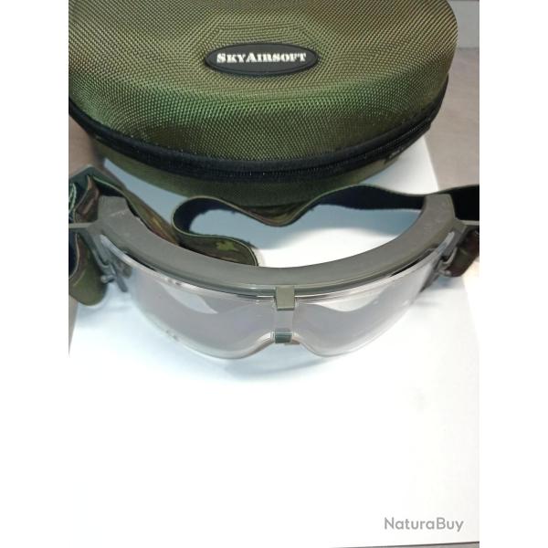 Paire de lunette airsoft + boite de rangement OCCASION