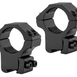 PAIRE DE COLLIERS RTI RAIL 11mm, DIAM&Egrave;TRE 1" (25,4mm) - H: 25mm (medium)