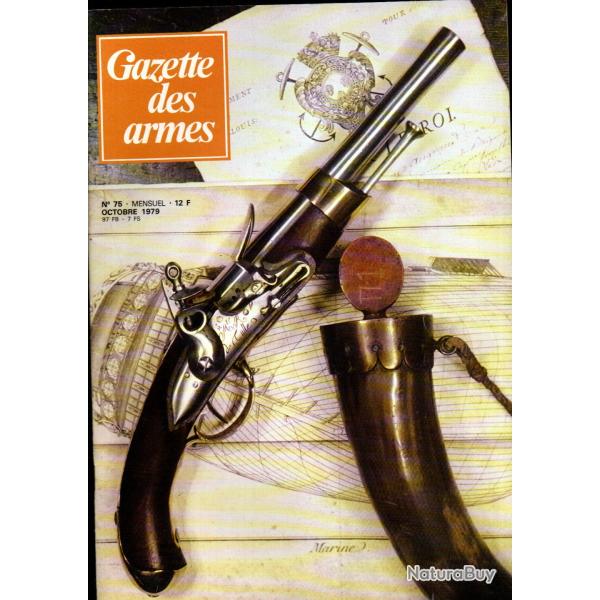 gazette des armes 75 , syst�me treuille de beaulieu 1854, pistolet de bord 1786, boxers 1900-1901