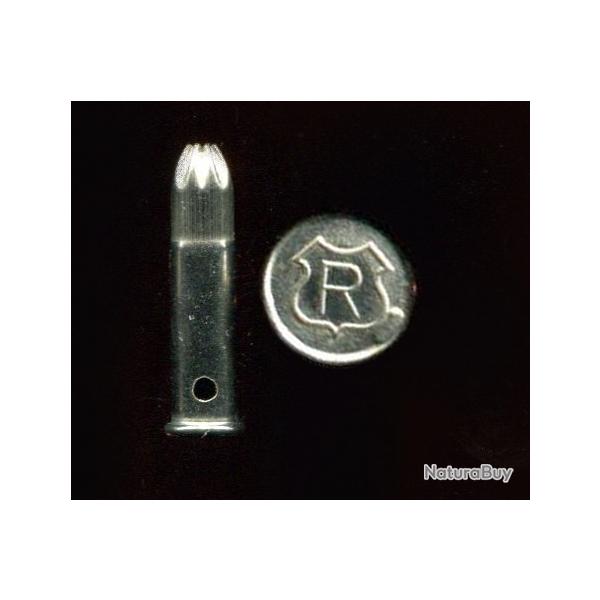 .22 LR � grenaille - inerte neutralis�e - R dans un blason