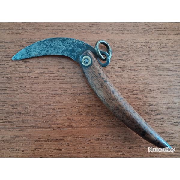 Couteau pliant traditionnel Chinois - 1�re moiti� 20�me si�cle ou ant�rieur (2)