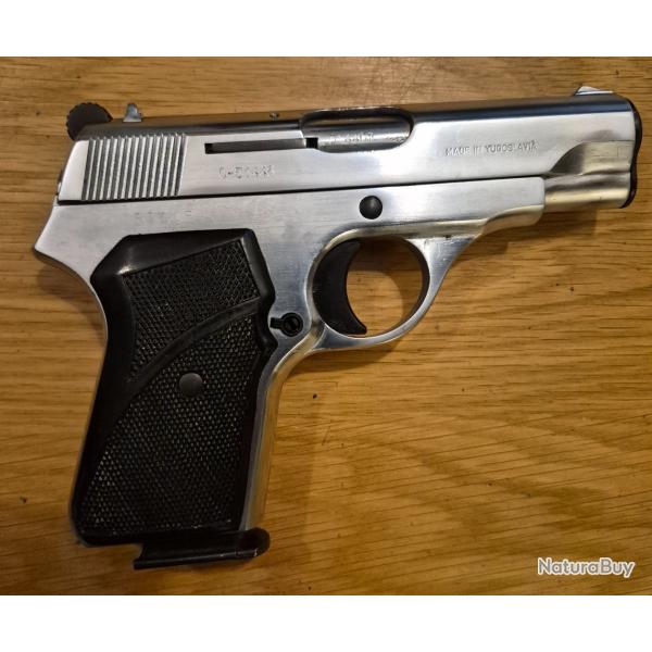 RARE : Neuf de surplus ! Pistolet ZASTAVA M70 - Calibre 7.65 Browning / .32 ACP