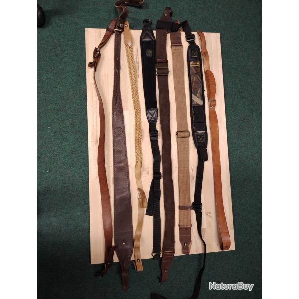 Lot de bretelle fusil/carabine