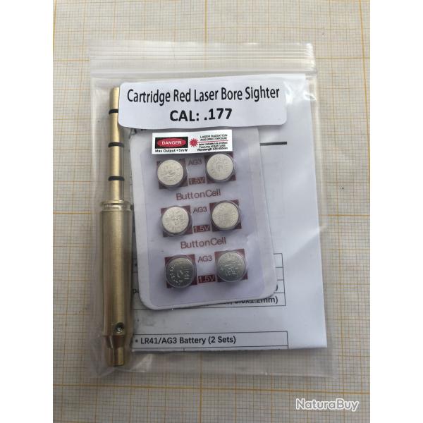 Laser rouge de r�glage de vis�e, calibre .177 (4,5 mm), collimateur
