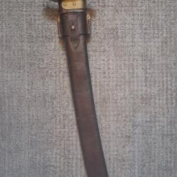Sabre japonais Klewang M1898/M1911 converti japonais (Heiho)