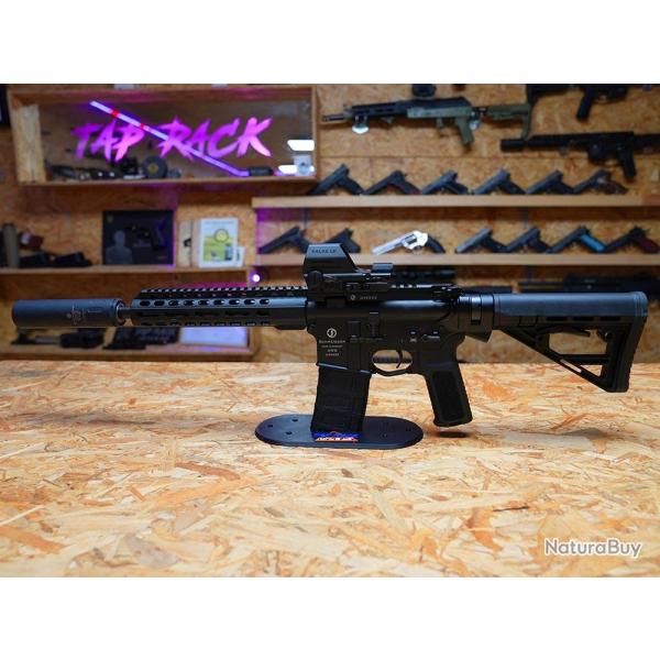 PACK AR 15 SCHMEISSER - AR15+point rouge FALKE Reflex sight LE QL Gen.2 + MODERATEUR DE SON
