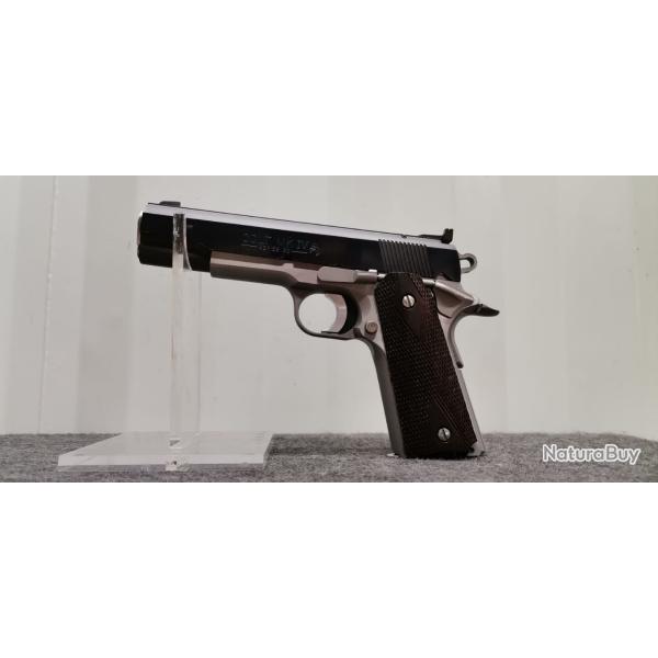 Pistolet COLT 1911 serie 80 mk IV combat elite  cal 45.acp bi couleur