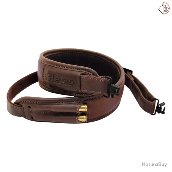 Sangle Carabine Cuir Marron BLASER PROMO