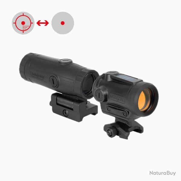 Viseur Point Rouge ARO-EVO-SPR-RD + Magnifier HM3X