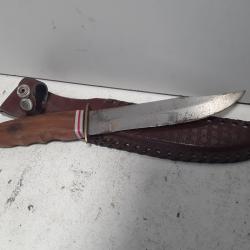 Dague fixe 30cm + etui
