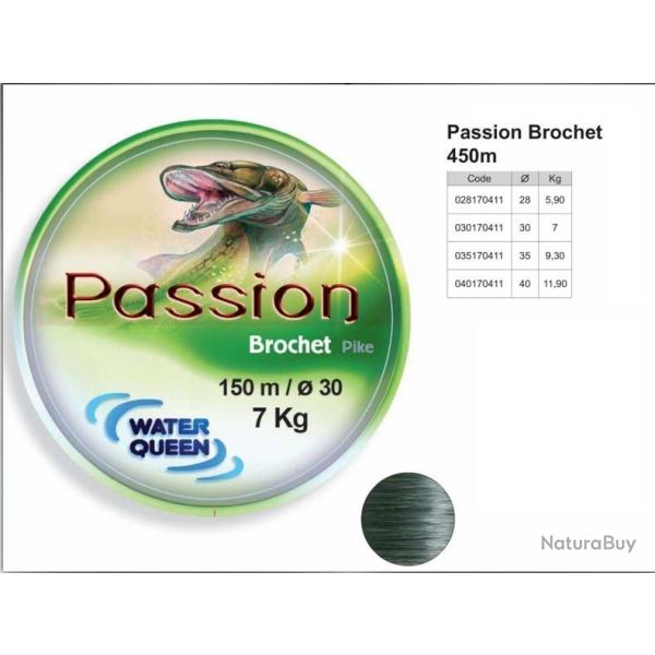 water queen passion brochet water queen passion brochet 0,35mm 150 m