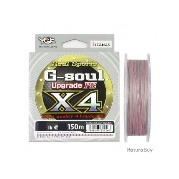 WX4 G soul upgrade xbraid wx4 g soul upgrade pe 1.5 25 lb 150m