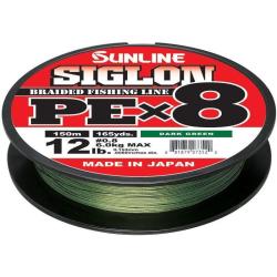 Siglon Braid x8 150 M&egrave;tres sunline siglon braid adv 8x bleu turquoise - 150m pe 1.2 20lb
