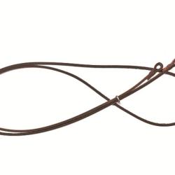Fuzyon Sautoir Porte Corne fuzyon sautoir porte corne cuir vielli 110 cm