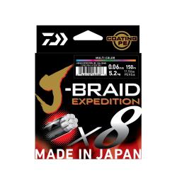 J-Braid Exp x8 300M daiwa j-braid exp x8 300m multi 22/100 43lbs
