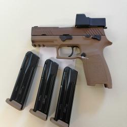 Pistolet SIG Sauer P320 M18, calibre 9x19
