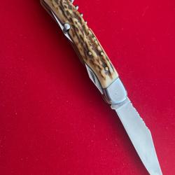 Couteau Le Pionnier Grande Chasse Rarissime 4 fonctions