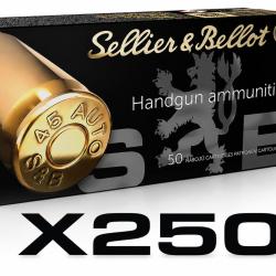 Munitions 45 Auto Sellier & Bellot FMJ 230gr par 250