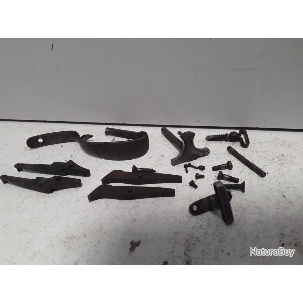 Lot de pieces pour fusil juxtapose Kestrel cal.12/76
