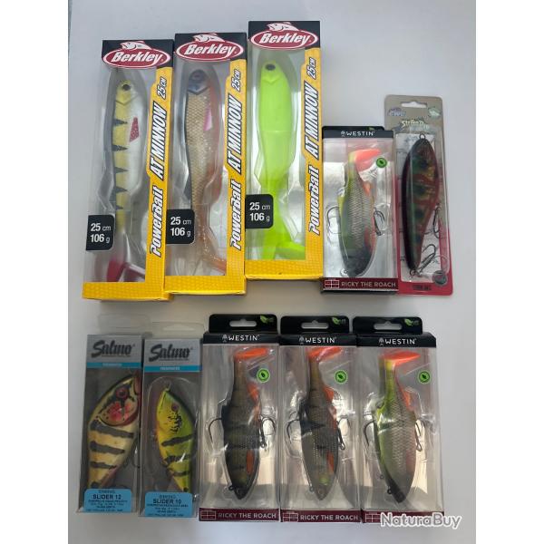 Lot de 10 leurres