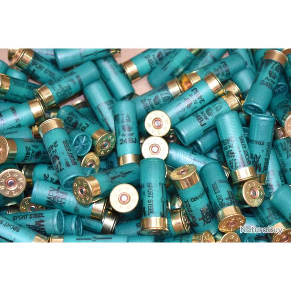 Vrac De 125 Cartouches Mary Arm Sport Steel  Calibre 12/70 24Gr Bj N�7