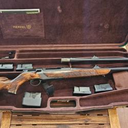 Merkel RX Helix cal 9.3x62 et 7RM en malette