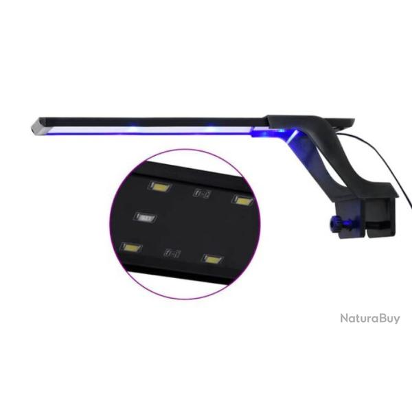 Lampe LED aquarium aluminium 35-55 cm bleu blanc �conomie �nergie