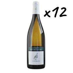 Domaine Perdrycourt AOC Chablis, 2023, 12 bouteilles, Livraison gratuite