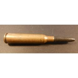 2532 - Rare - Cartouche 6.5 x 58 R Krag Danois a blanc