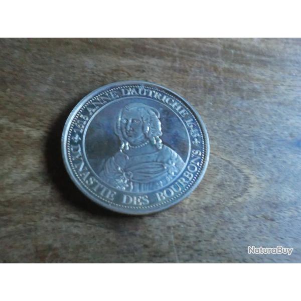 monnaie m�daille anne d'autriche