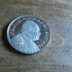 monnaie m&eacute;daille jean paul II