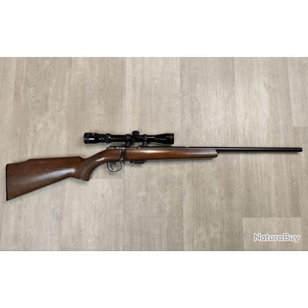 Ench�res � 1� - Carabine � verrou ANSCH�TZ mod. 1441/42 - Cal. 22 LR + Lunette (Occasion)