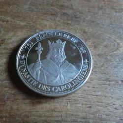 monnaie m&eacute;daille pepin le bref 768