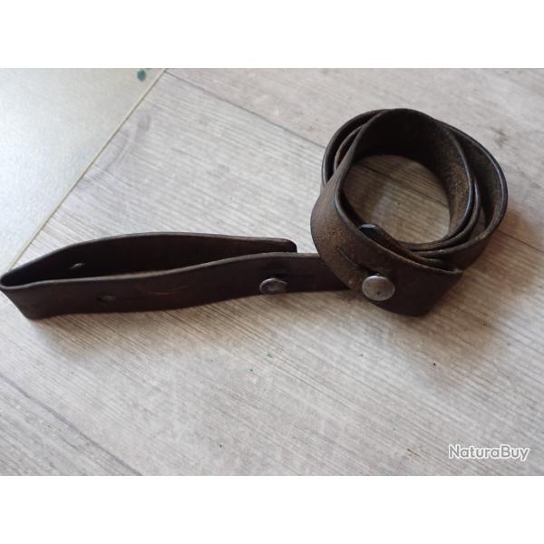 Bretelle de fusil 1889 suisse ou pour 96/11 ou G11. Pas de date