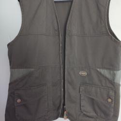Lot de v&ecirc;tements n&deg;5 Gilet de chasse Le Chameau - Pull - Chemisette - Occasion