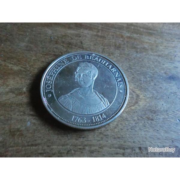 monnaie m�daille josephine de beauharnais