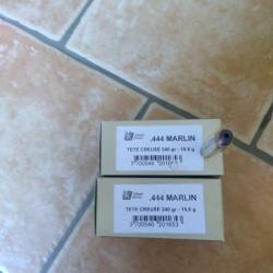 lot de balles 444 marlin