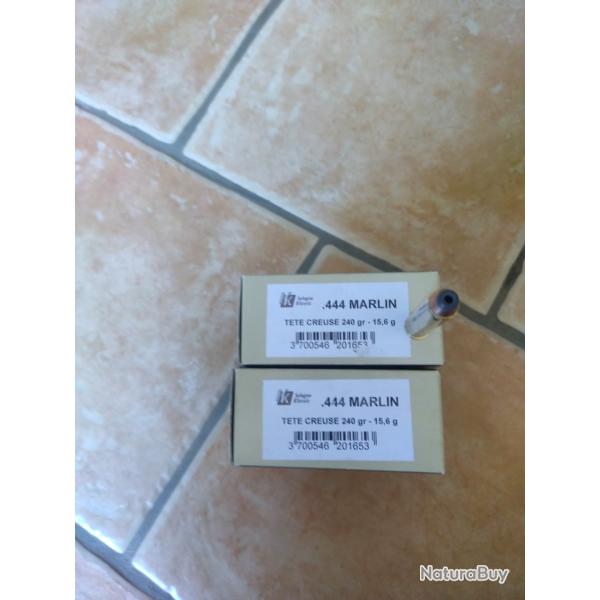 lot de balles 444 marlin