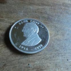monnaie m&eacute;daille ren&eacute; coty