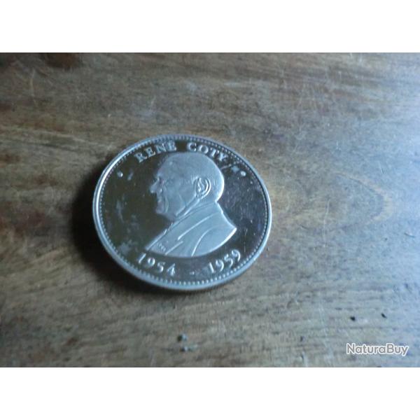 monnaie m�daille ren� coty